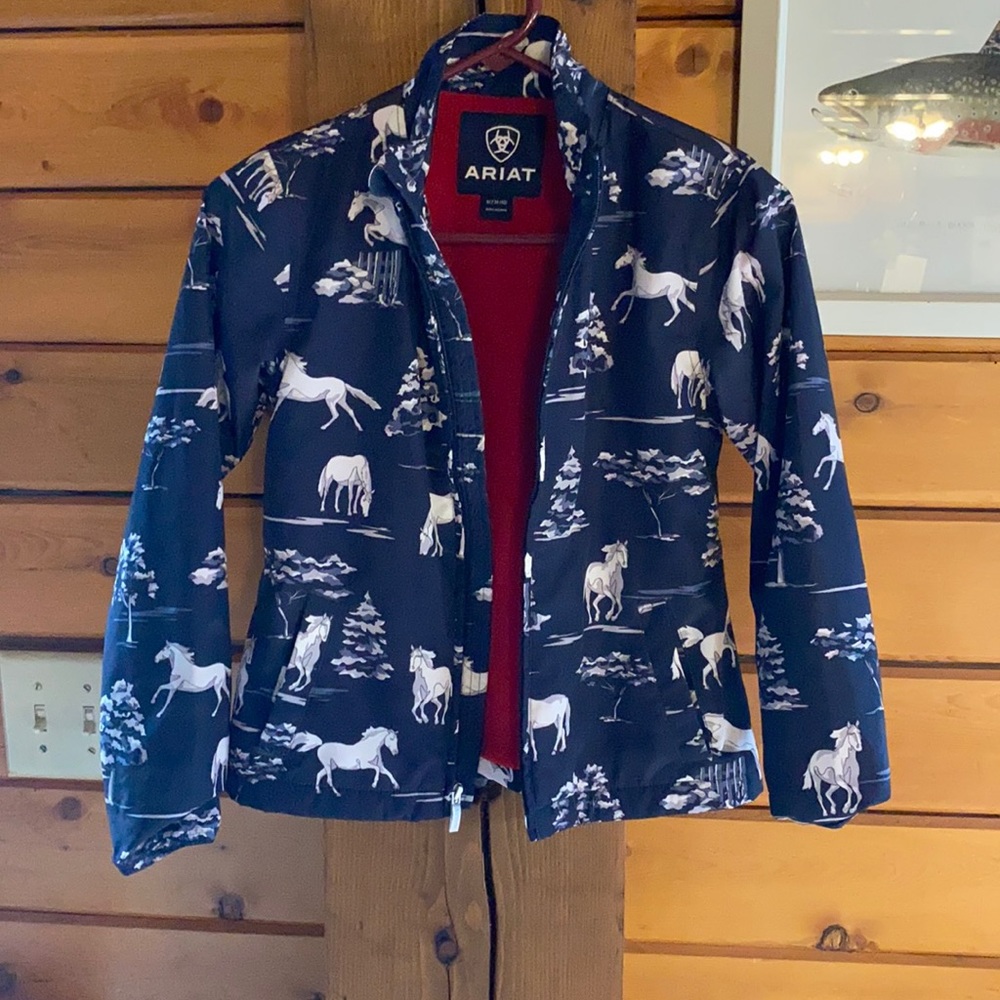 Girls Ariat Jacket Size Medium 10/12 like new